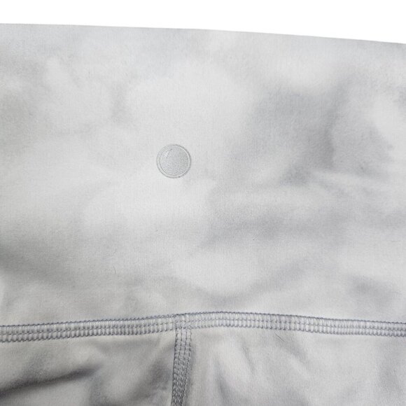Yogalicious Lux Tie Dye High Waist Leggings Frosted Glass White Grey Size XLarge - Picture 8 of 9